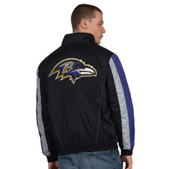 Baltimore Ravens Starter Thursday Night Gridiron Half-Zip Jacket - Black outlet