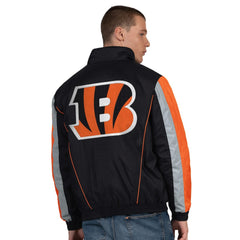 Cincinnati Bengals Starter Thursday Night Gridiron Half-Zip Jacket - Black online