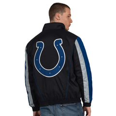 Indianapolis Colts Starter Thursday Night Gridiron Half-Zip Jacket - Black for sale