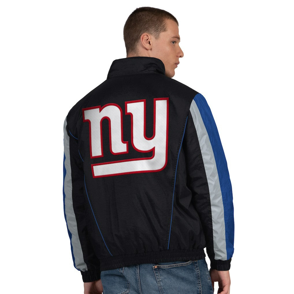 New York Giants Starter Thursday Night Gridiron Half-Zip Jacket - Black cheap