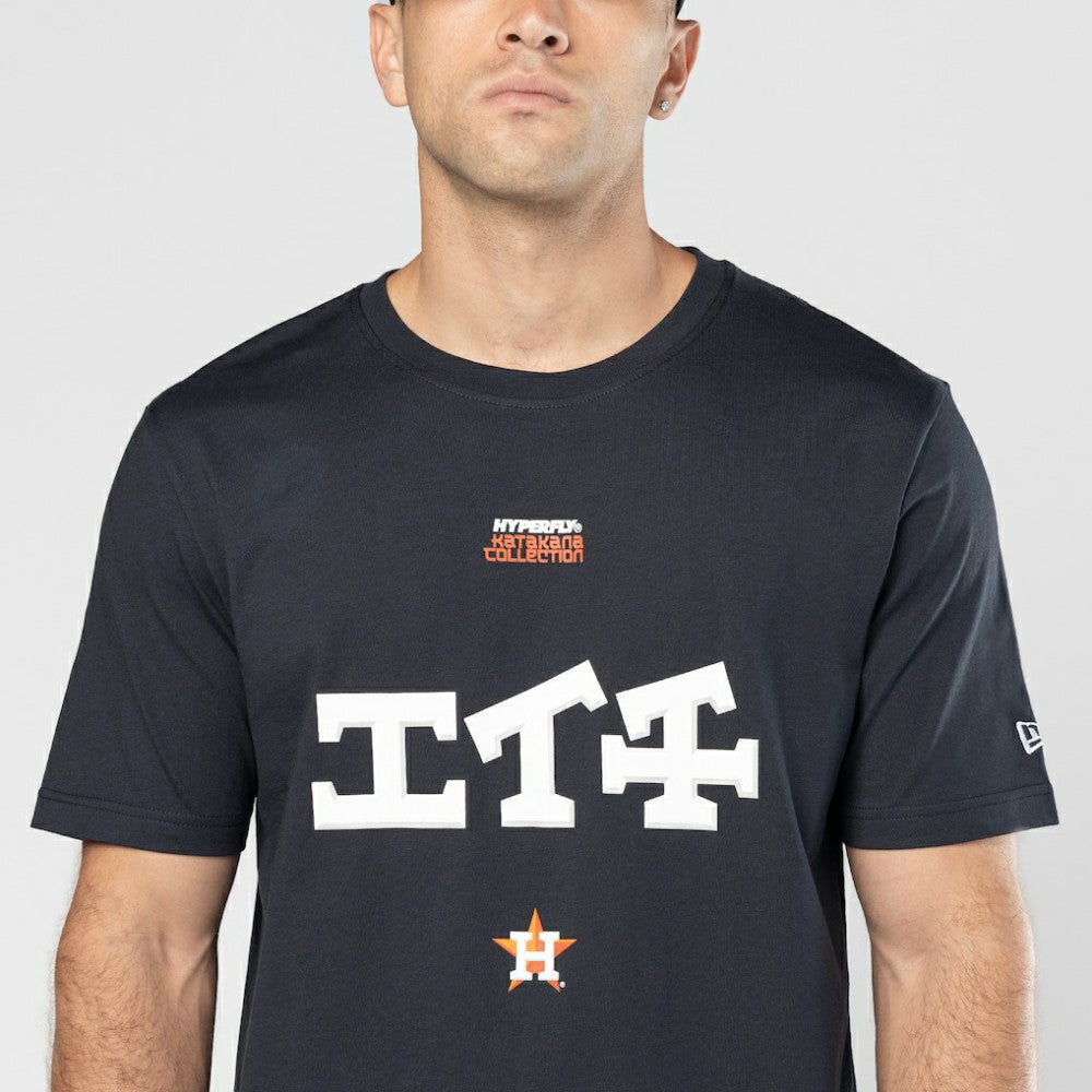 Houston Astros x Hyperfly T-Shirt - Navy | New Era