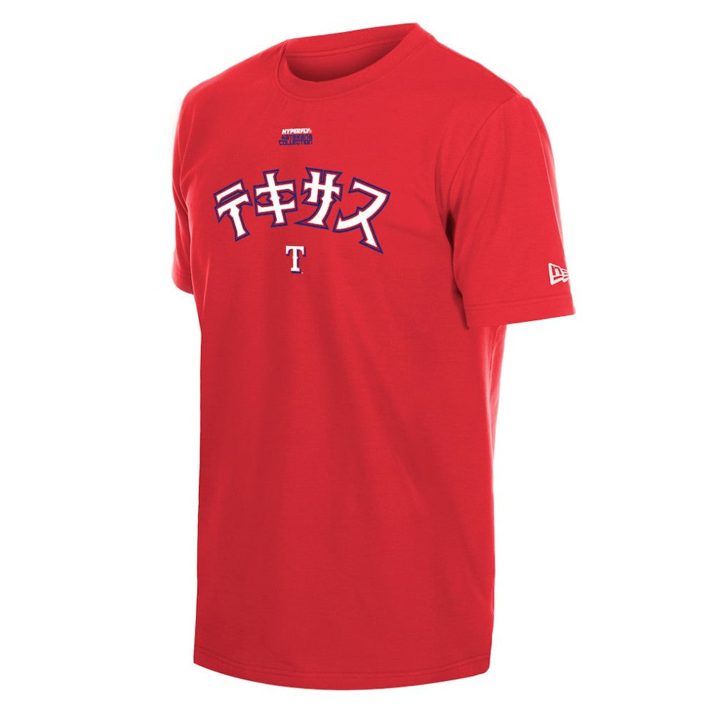 Texas Rangers x Hyperfly T-Shirt - Red | New Era