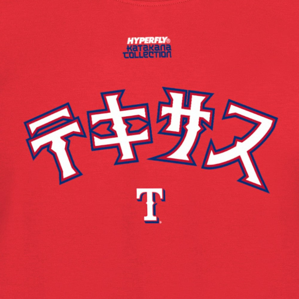 Texas Rangers x Hyperfly T-Shirt - Red | New Era