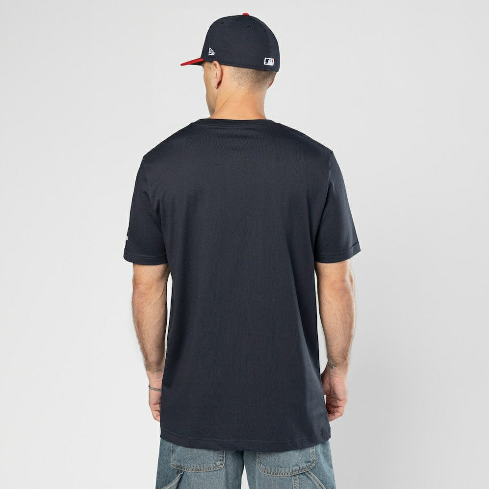 Atlanta Braves x Hyperfly T-Shirt - Navy | New Era