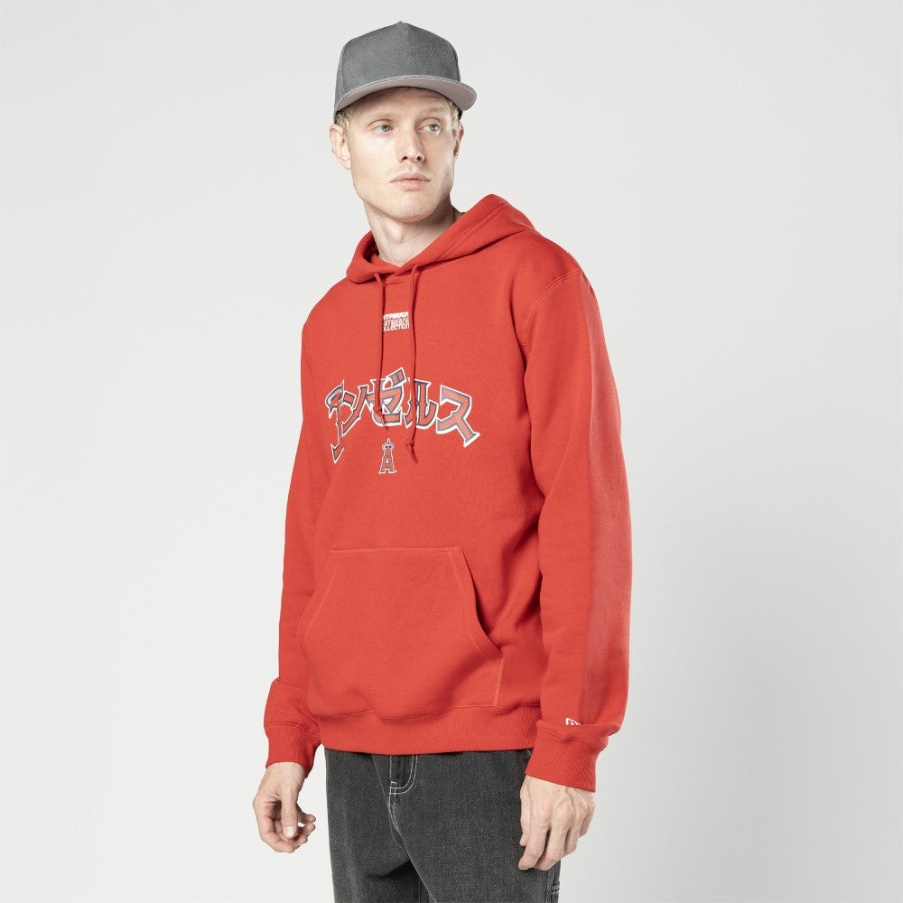 Los Angeles Angels x Hyperfly Hoodie - Red | New Era