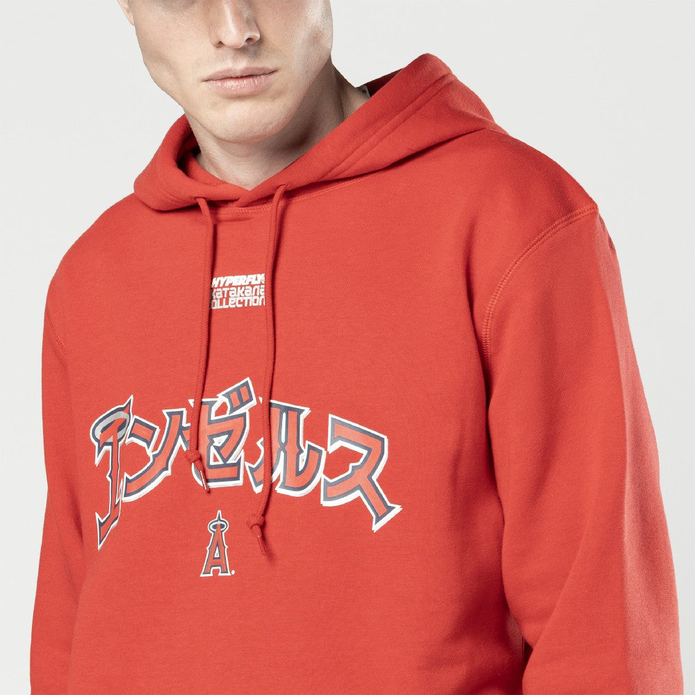 Los Angeles Angels x Hyperfly Hoodie - Red | New Era