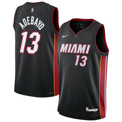 Bam Adebayo Miami Heat Youth Swingman Jersey - Icon Edition - Black | Nike on sale