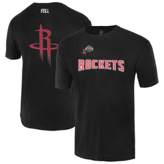 Houston Rockets FISLL Unisex Oversize Logo T-Shirt - Black online