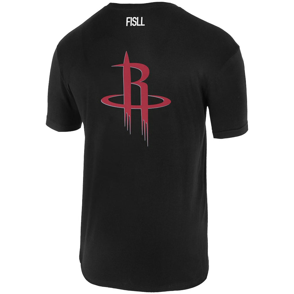Houston Rockets FISLL Unisex Oversize Logo T-Shirt - Black online