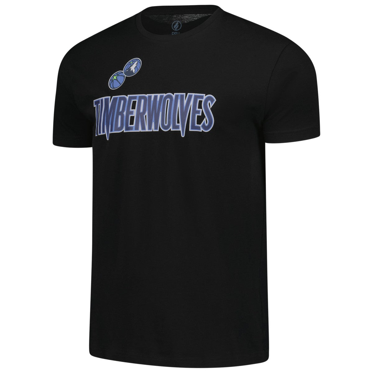 Minnesota Timberwolves FISLL Unisex Oversize Logo T-Shirt - Black for sale