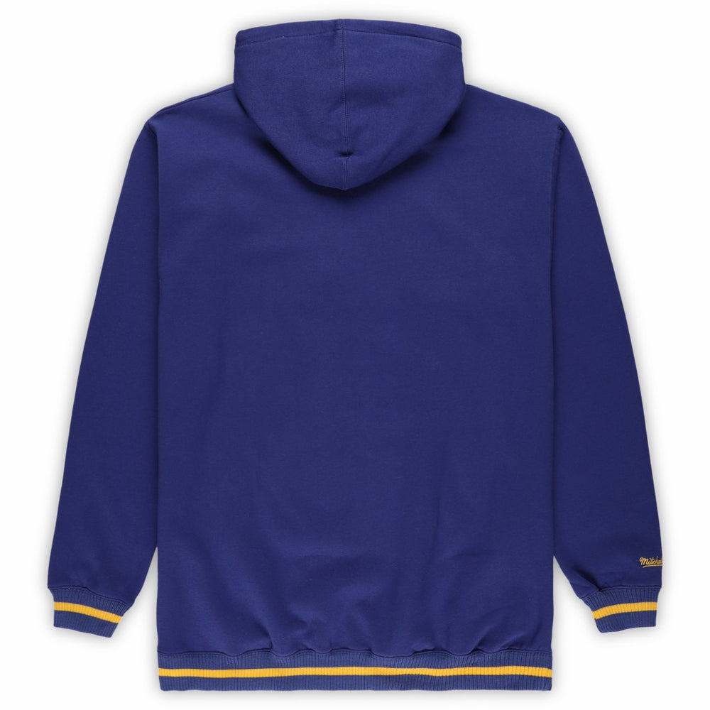 Golden State Warriors Hardwood Classics Big & Tall Hoodie sale - Royal | Mitchell & Ness cheap