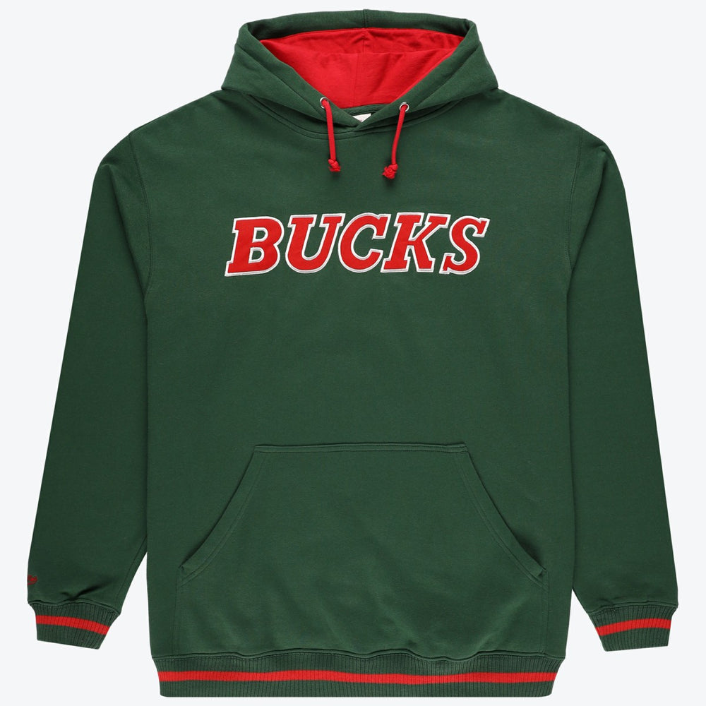 Milwaukee Bucks Hardwood Classics Big & Tall Hoodie - Hunter Green | Mitchell & Ness shop