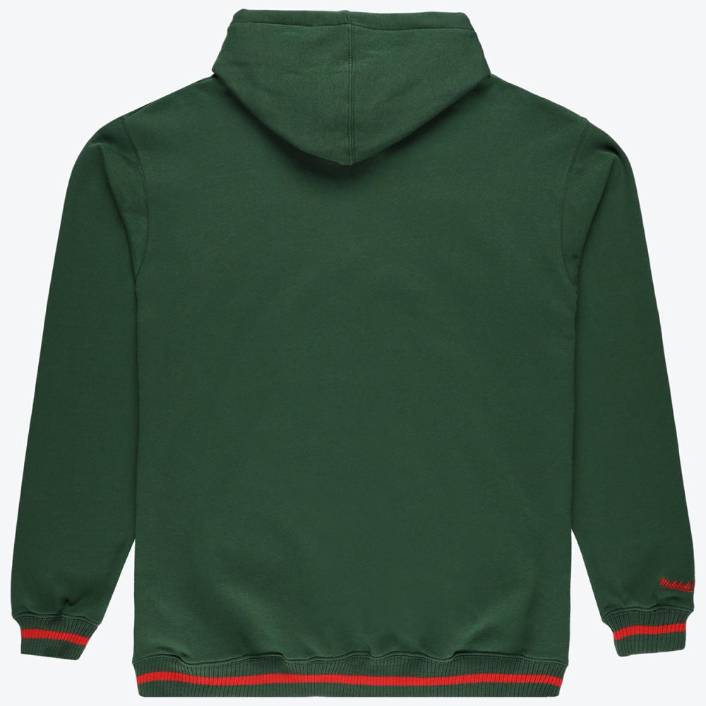 Milwaukee Bucks Hardwood Classics Big & Tall Hoodie - Hunter Green | Mitchell & Ness shop