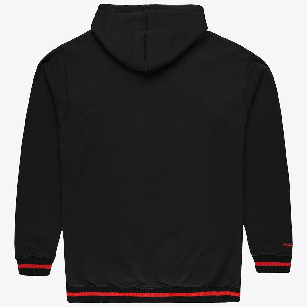 Chicago Bulls Hardwood Classics Big & Tall Hoodie - Black | Mitchell & Ness online