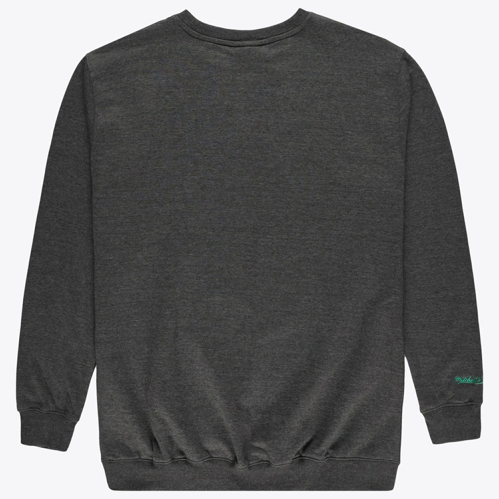 Milwaukee Bucks Hardwood Classics Big & Tall Crewneck Sweatshirt - Heather Charcoal | Mitchell & Ness shop