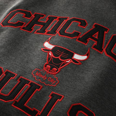 Chicago Bulls Hardwood Classics Big & Tall Crewneck Sweatshirt - Heather Charcoal | Mitchell & Ness outlet