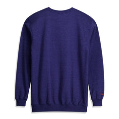 New York Knicks Hardwood Classics Big & Tall Crewneck Sweatshirt - Heather Blue | Mitchell & Ness online