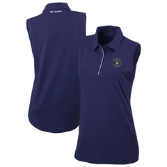 Milwaukee Brewers Women's Tend The Ball Sleeveless Polo - Navy | Columbia