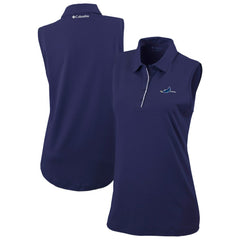 Tampa Bay Rays Women's Tend The Ball Sleeveless Polo - Navy | Columbia