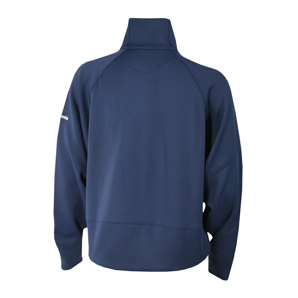 Milwaukee Brewers Women's Wickhams Hills Raglan Omni-Wick Quarter-Zip Pullover - Navy | Columbia