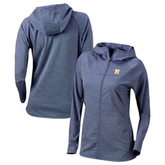 Houston Astros Women's Half Shot Full-Zip Hoodie - Navy | Columbia