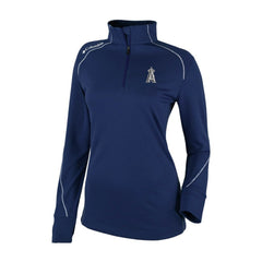 Los Angeles Angels Women's Shotgun 2.0 Quarter-Zip Pullover - Navy | Columbia