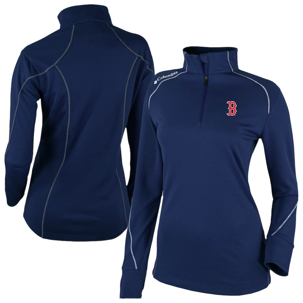 Boston Red Sox Women's Shotgun 2.0 Quarter-Zip Pullover - Navy | Columbia