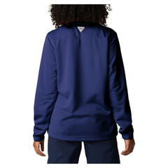 Washington Nationals Women's Skiff Guide Fleece Half-Zip Pullover Jacket - Navy | Columbia
