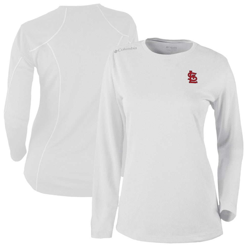 St. Louis Cardinals Shotgun Long Sleeve T-Shirt - White | Columbia
