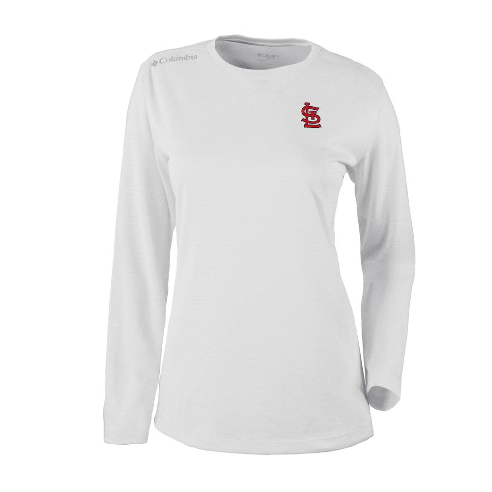 St. Louis Cardinals Shotgun Long Sleeve T-Shirt - White | Columbia