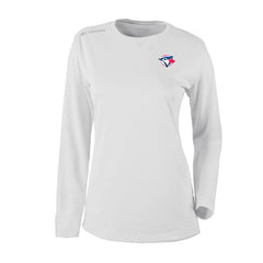 Toronto Blue Jays Shotgun Long Sleeve T-Shirt - White | Columbia