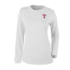 Texas Rangers Shotgun Long Sleeve T-Shirt - White | Columbia