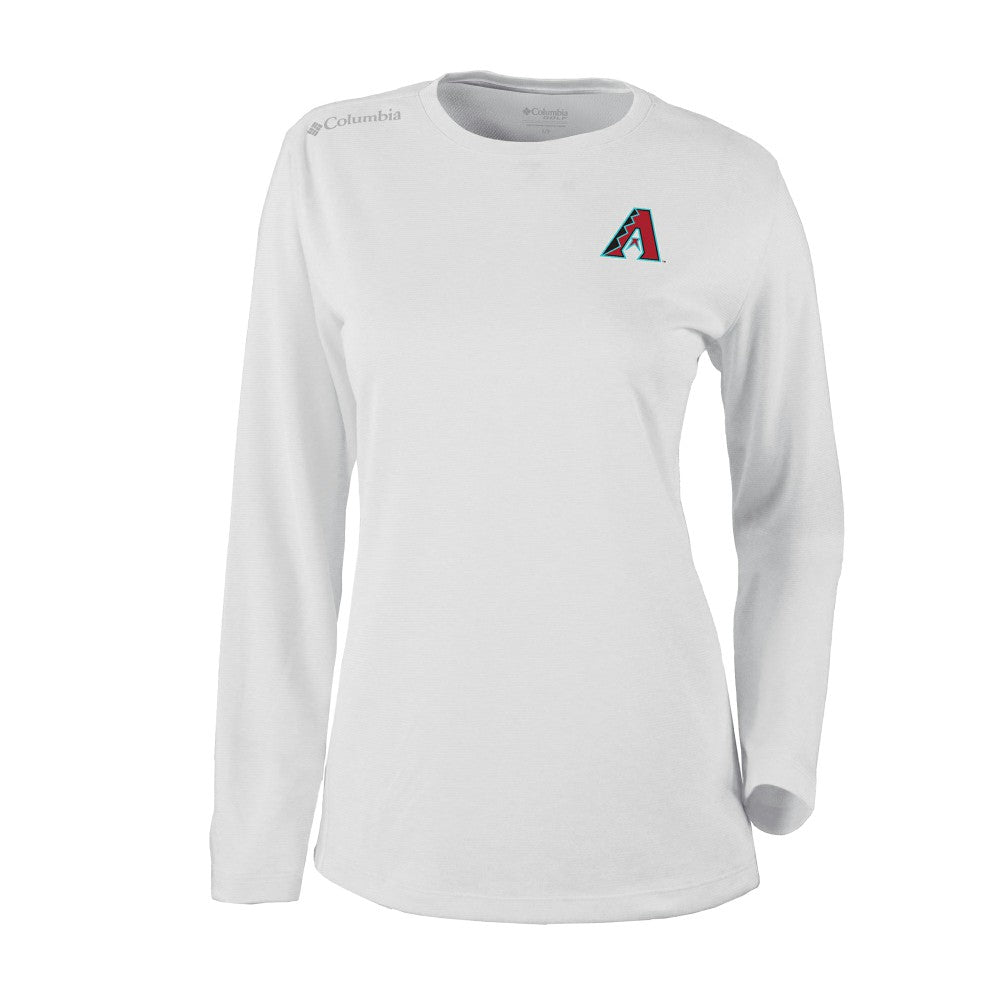 Arizona Diamondbacks Shotgun Long Sleeve T-Shirt - White | Columbia
