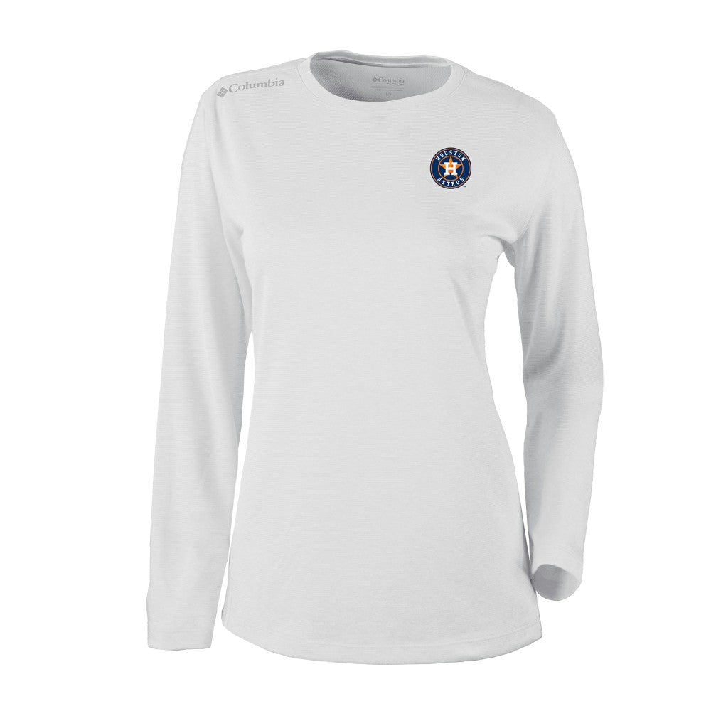 Houston Astros Shotgun Long Sleeve T-Shirt - White | Columbia