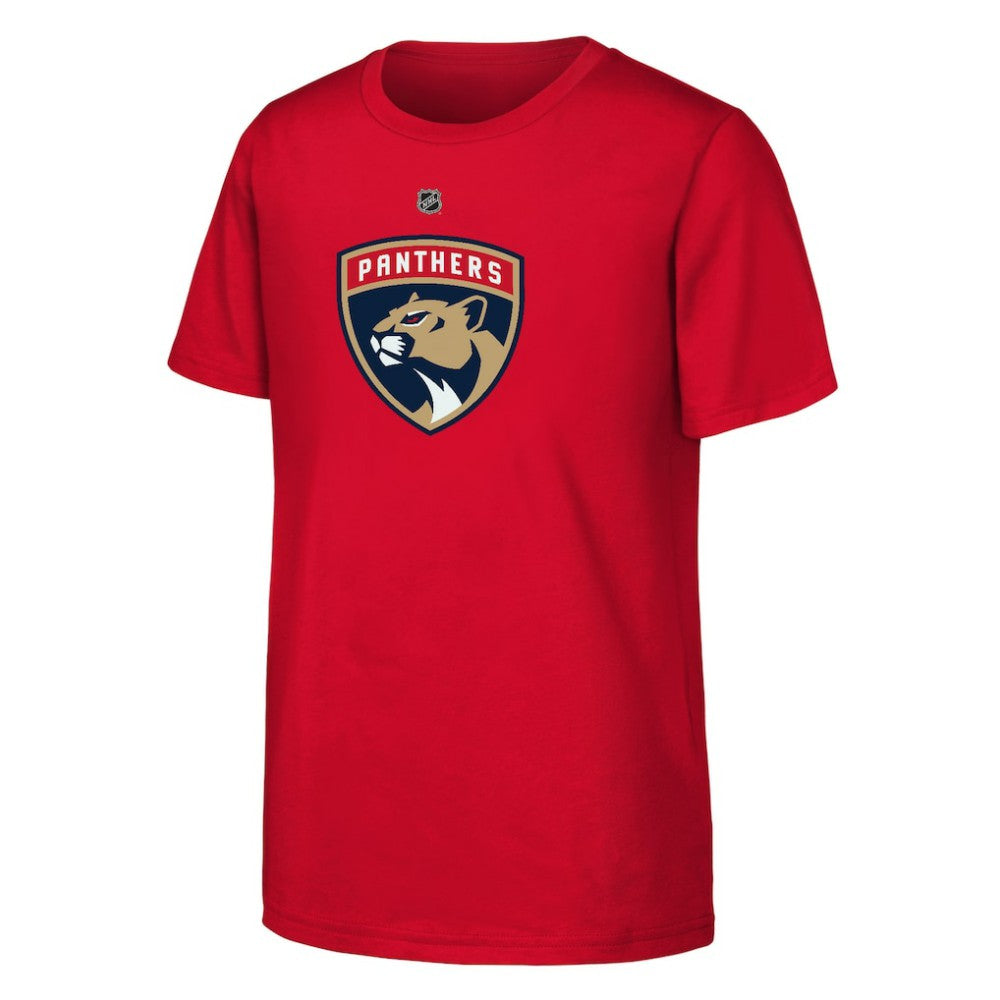 Brad Marchand Florida Panthers Youth Player Name & Number T-Shirt Red