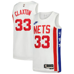 Nic Claxton Brooklyn Nets Swingman Jersey - Classic Edition - White | Nike on sale