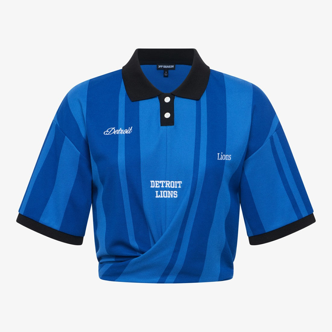 Detroit Lions Off Season Women's Rugby T-Shirt - Blue online