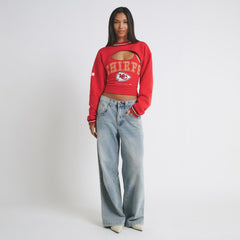 Kansas City Chiefs Off Season Women's Fleece Shrug Cami - Red cheap