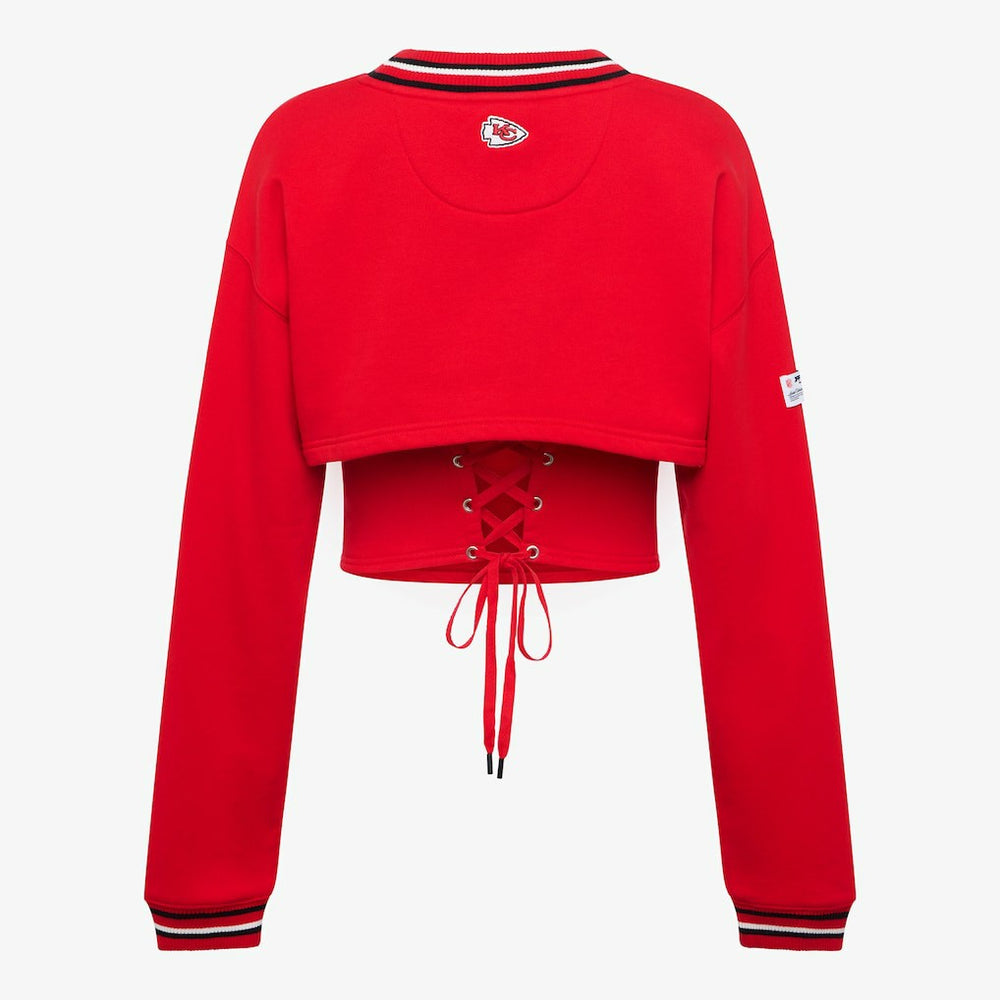 Kansas City Chiefs Off Season Women's Fleece Shrug Cami - Red cheap