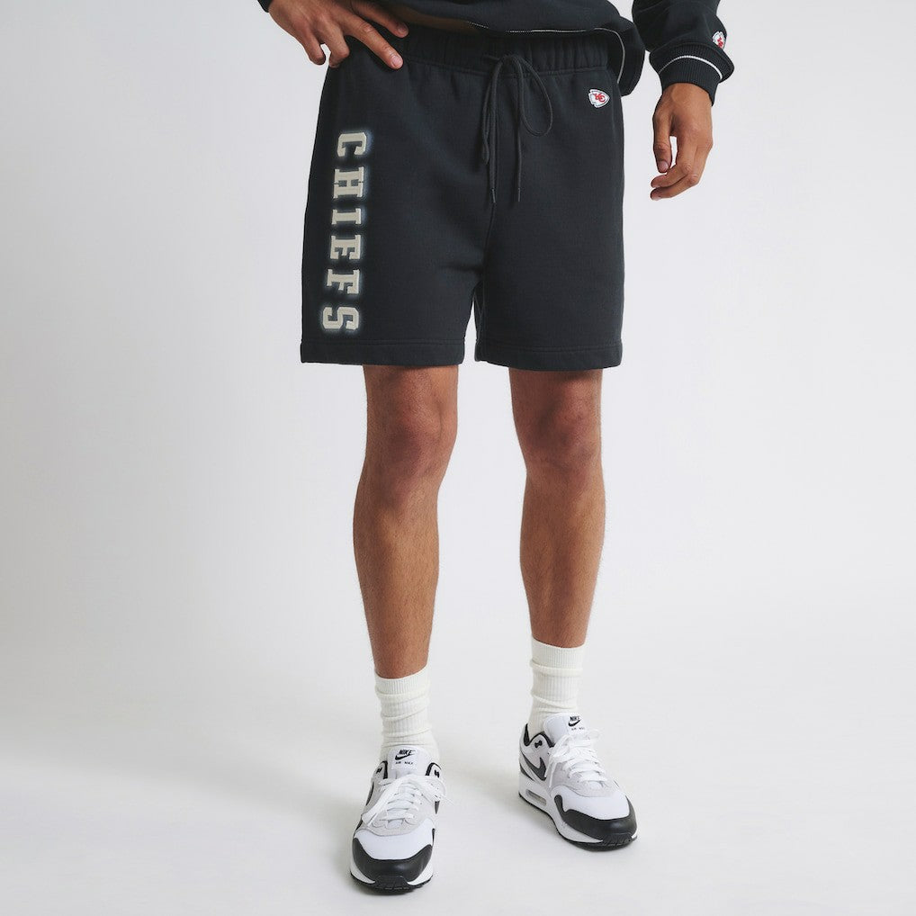 Kansas City Chiefs Off Season Unisex Fleece Shorts - Black cheap