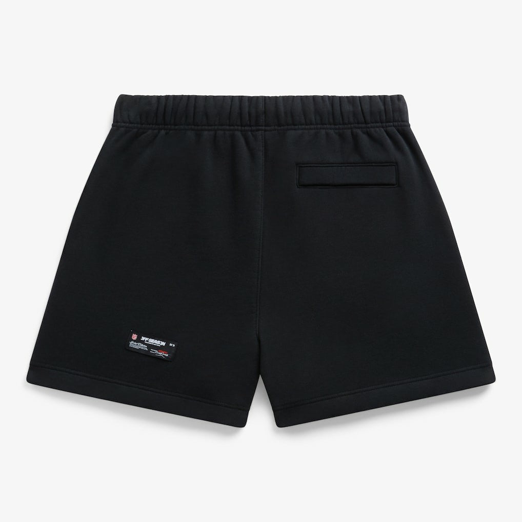 San Francisco 49ers Off Season Unisex Fleece Shorts - Black cheap