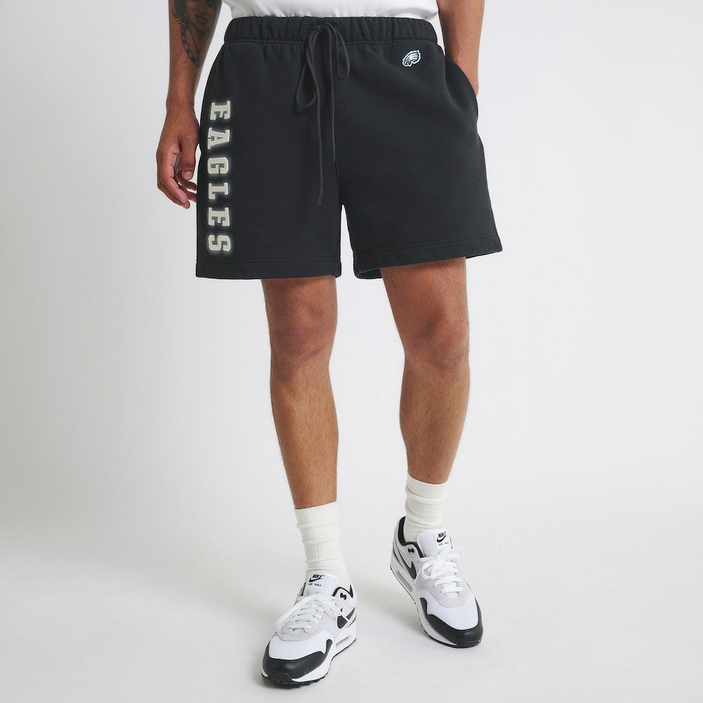 Philadelphia Eagles Off Season Unisex Fleece Shorts - Black discount