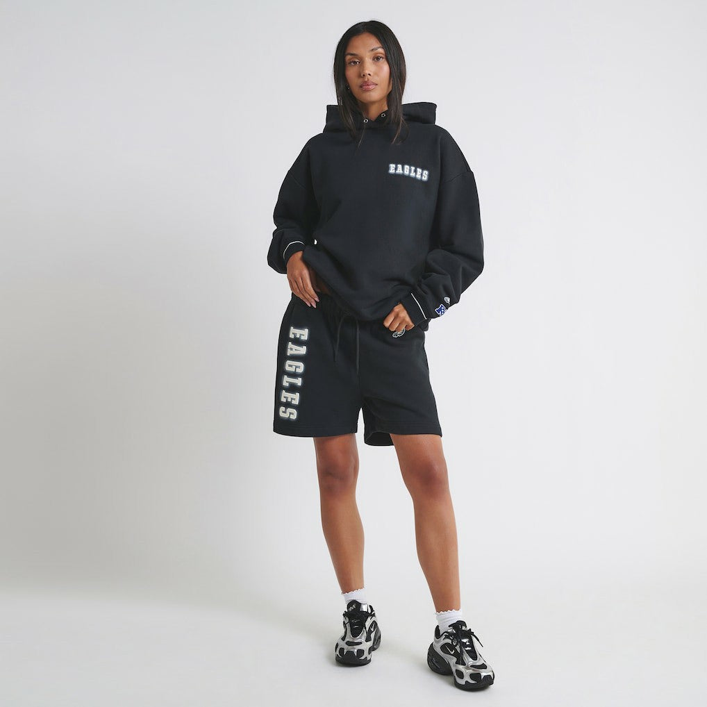 Philadelphia Eagles Off Season Unisex Fleece Shorts - Black discount