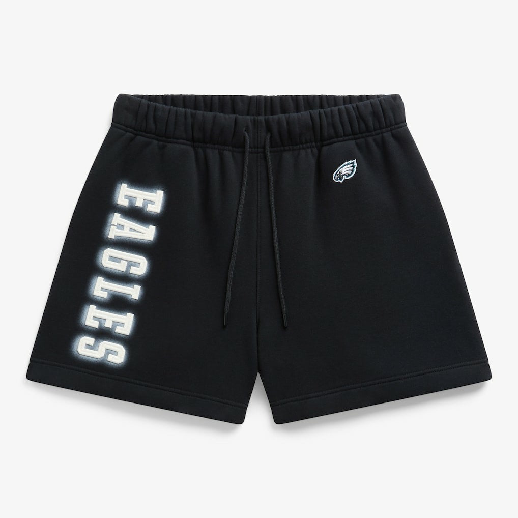 Philadelphia Eagles Off Season Unisex Fleece Shorts - Black discount