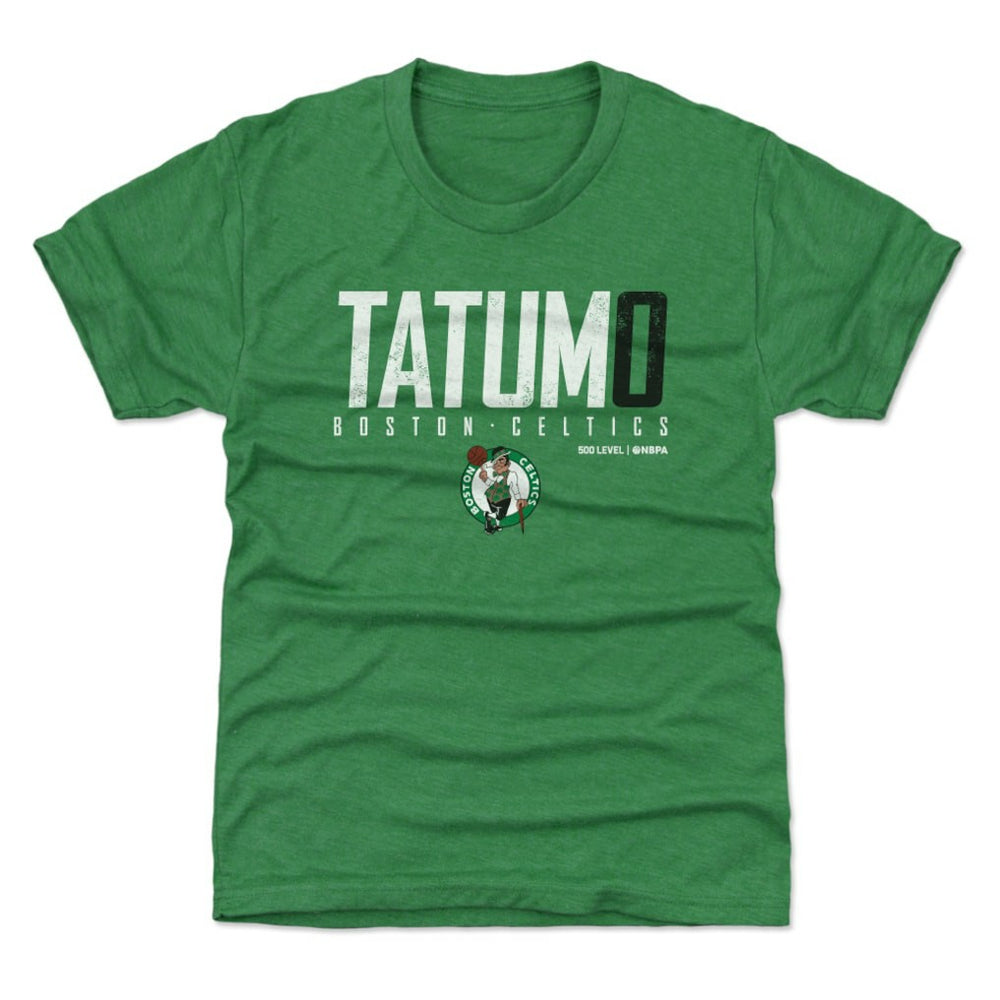 Jayson Tatum Boston Celtics 500 Level Youth Elite T-Shirt - Kelly Green discount