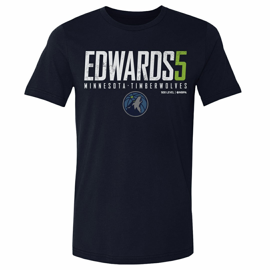 Anthony Edwards Minnesota Timberwolves 500 Level Elite T-Shirt - Navy outlet