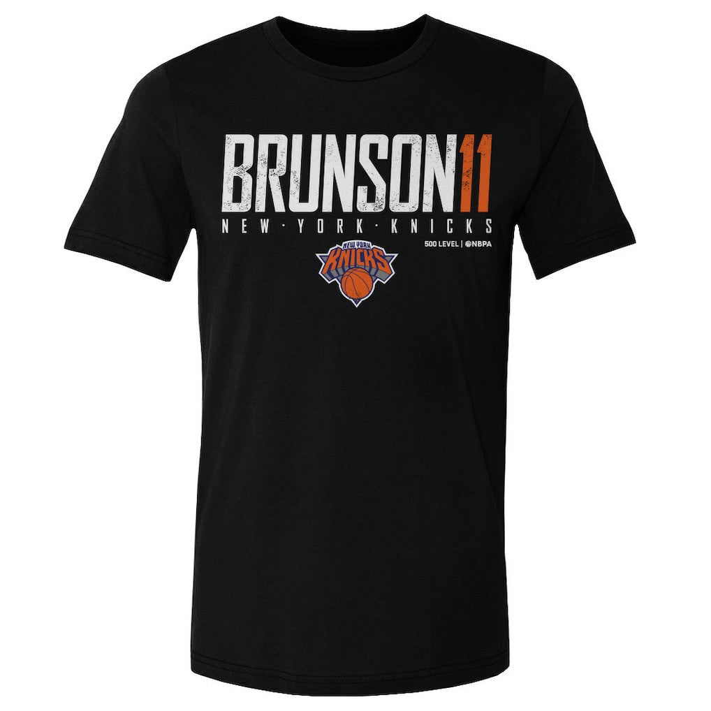 Jalen Brunson New York Knicks 500 Level Elite T-Shirt - Black outlet