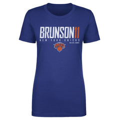 Jalen Brunson New York Knicks 500 Level Women's Elite T-Shirt - Blue online