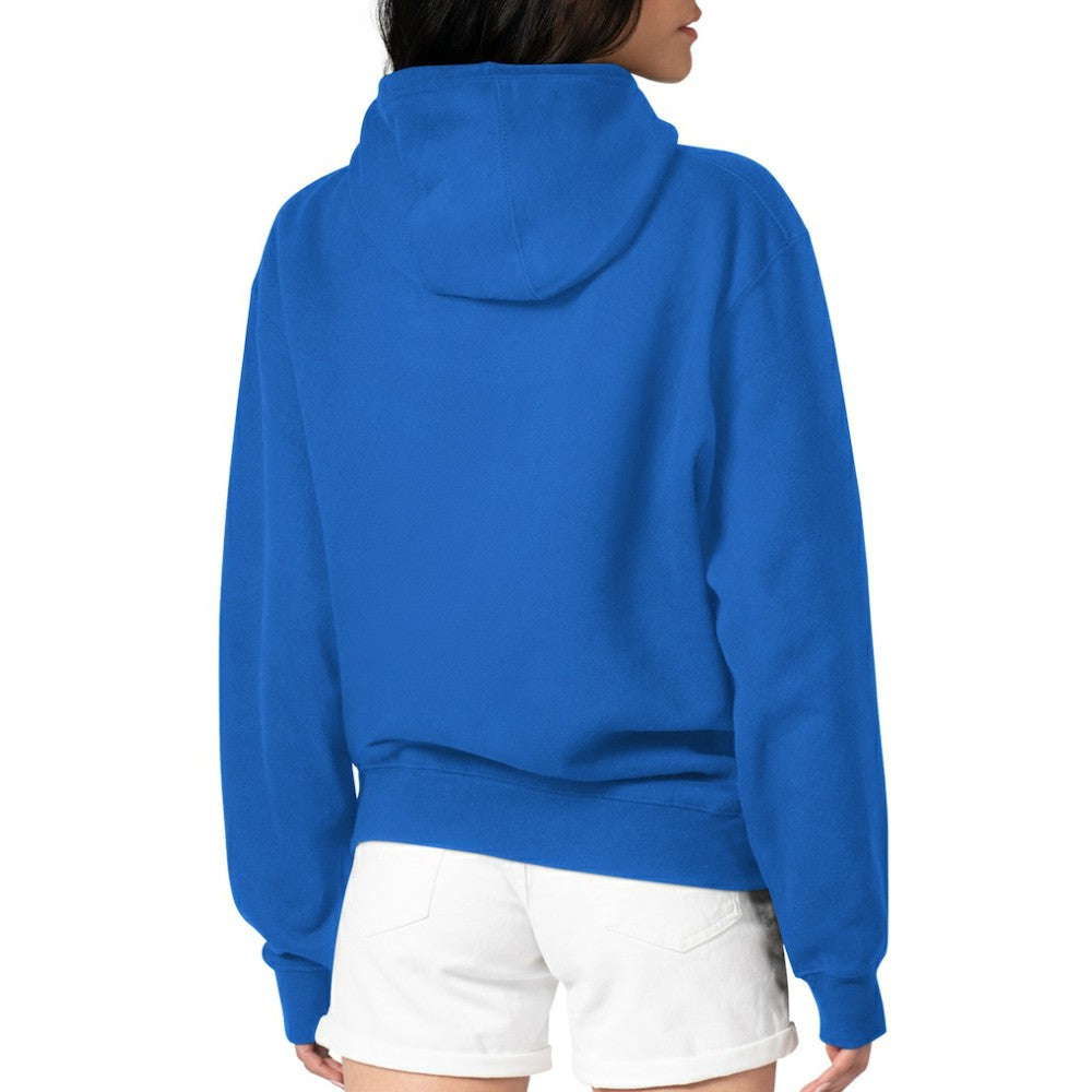 Toronto Blue Jays G-III 4Her by Carl Banks Women's Double Heart Fleece Pullover Hoodie - Royal