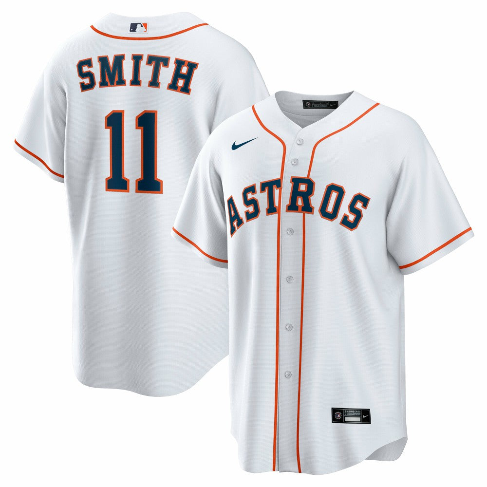 Cam Smith Houston Astros Home Replica Jersey - White | Nike